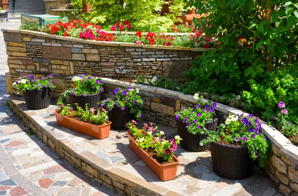 Retaining Wall Installation