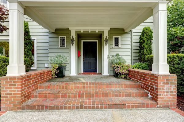 Front Porch Masonry Repair in Smyrna