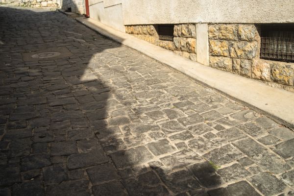 Stone Sidewalk Repair in Smyrna