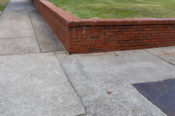 Brick Retaining Wall Repair in Smyrna