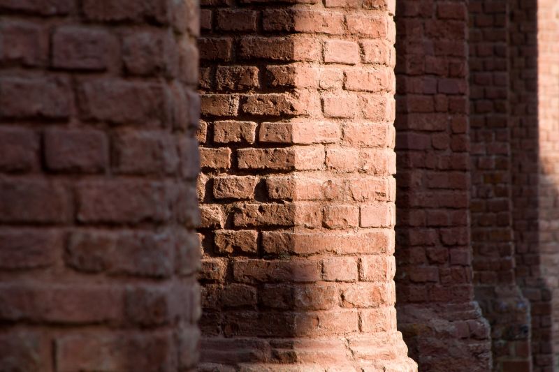 Brick Columns Installation detail
