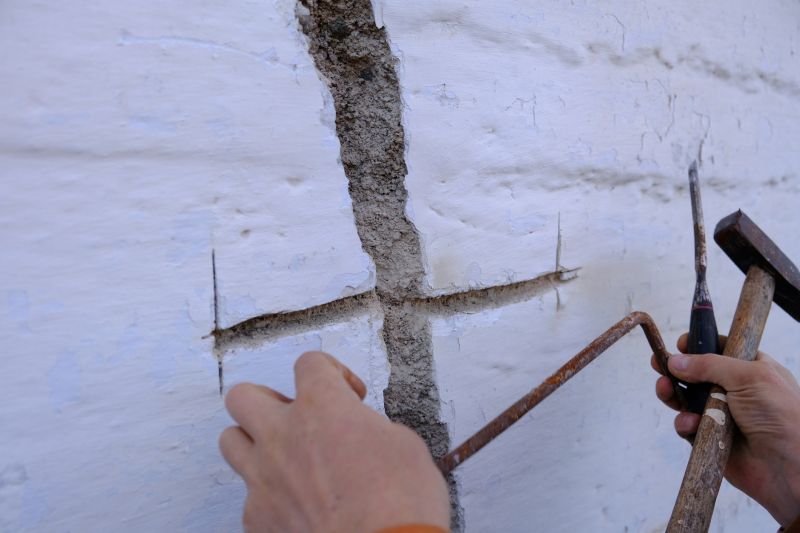 Mortar Crack Patching